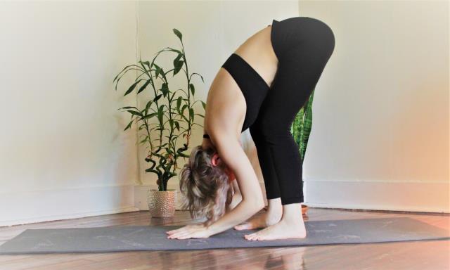Forward Fold Pose - How to Use Yoga to Cope With Stress